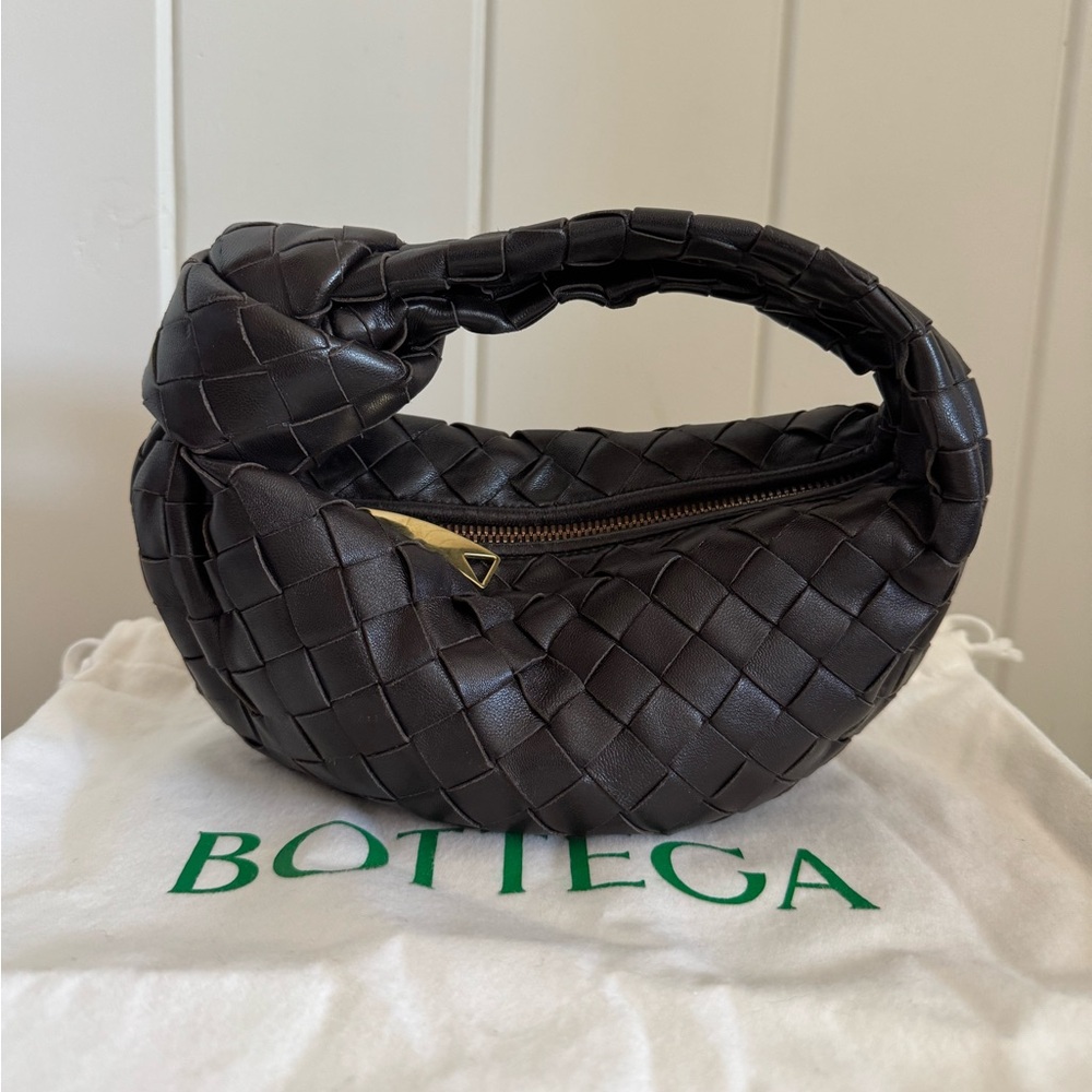 Bottega Veneta Mini Jodie Brown Fondant